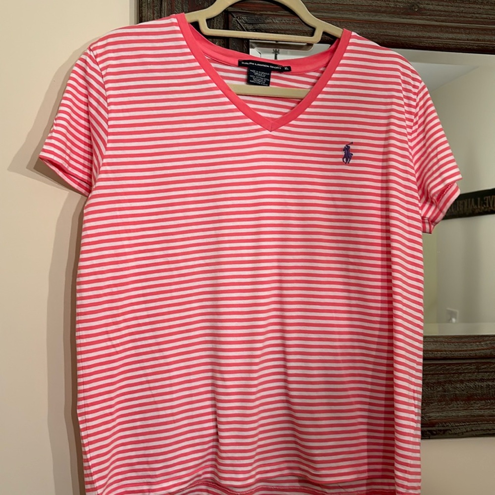 Ralph Lauren  sport shirt sleeved top size XL